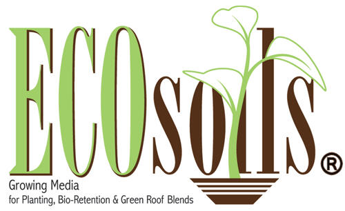 ECOSoils logo ECOSoils Growing Media for Planting, Bio-Retention & Green Roofs